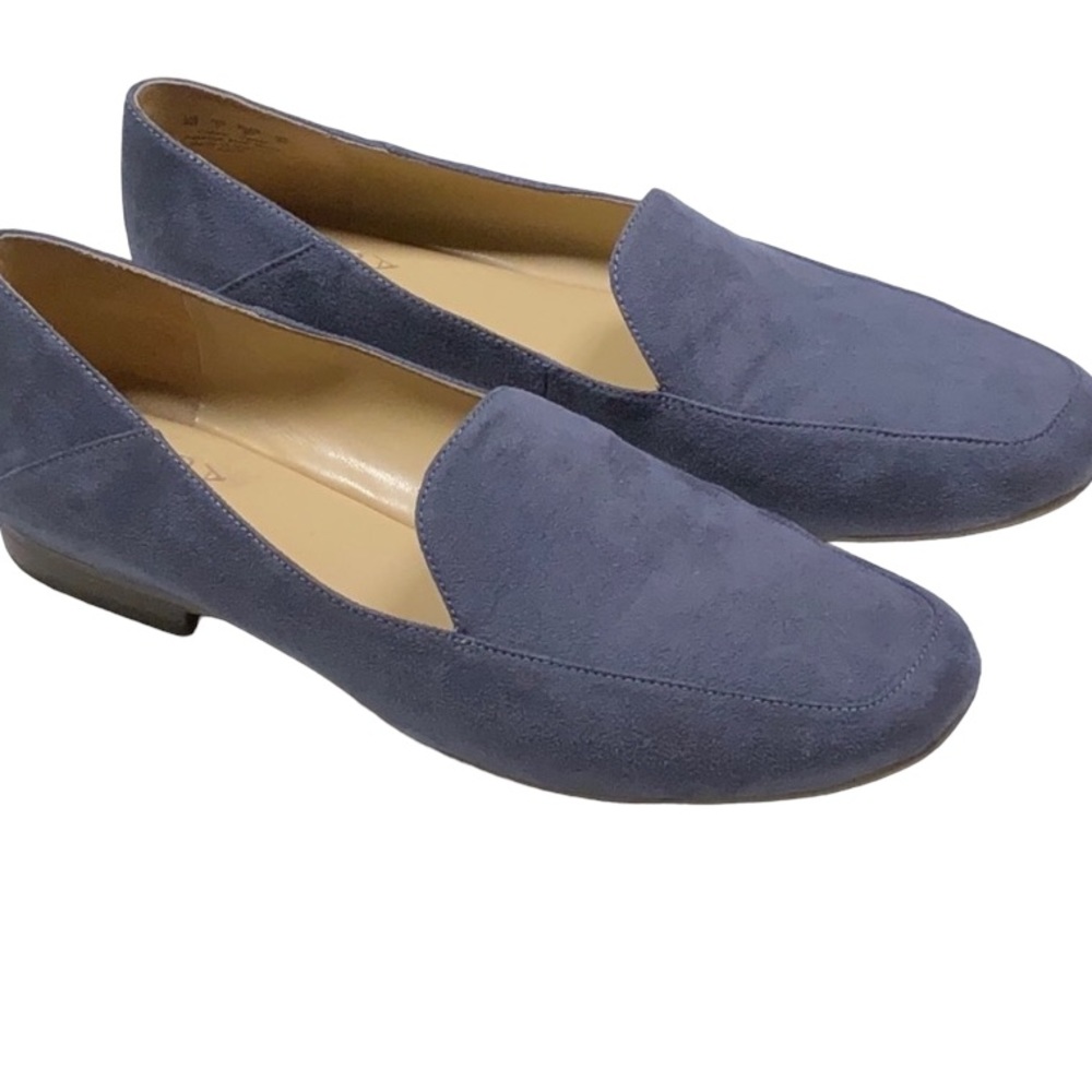NATURALIZER Faux Suede Slip On ‘KATE’ loafer Shoes 8 M